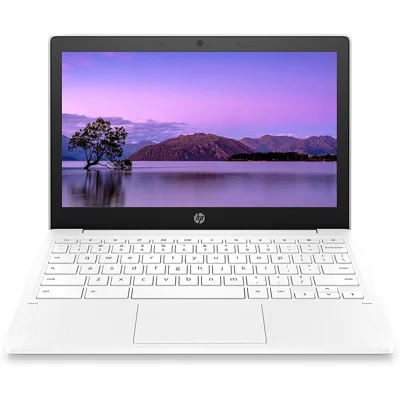 HP Chromebook 11-inch Laptop - Up to 15 Hour Battery Life MediaTek MT8183 - 4 GB RAM - 32 GB eMMC Storage -11.6-inch HD Display 2020 Model,Snow White)