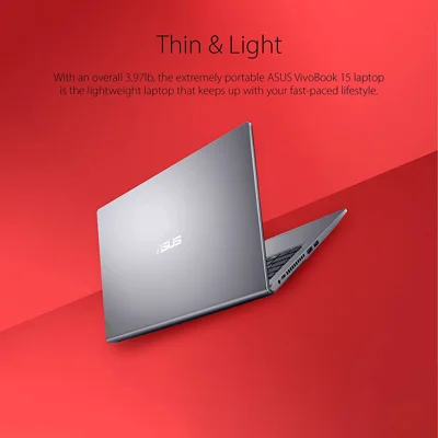 ASUS VivoBook 15 F515 Laptop, 15.6” FHD Display, Intel i3-1115G4 CPU, 8GB DDR4 RAM, 128GB SSD, Windows 11 Home in S Mode, Slate Grey