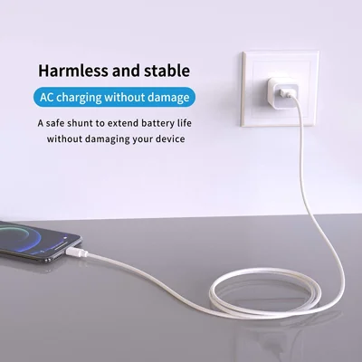 iPhone Charger,ZUQIETA 3Pack (Apple MFi Certified) Lightning Cable Data Sync Charging Cords with 3Pack USB Wall Charger Travel Plug Adapter