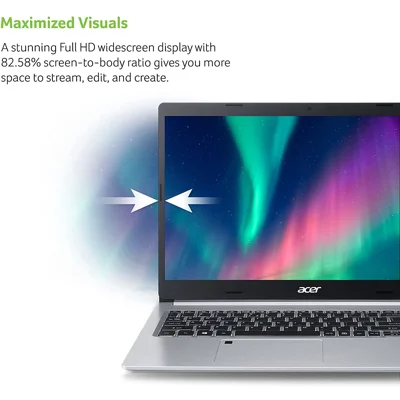 Acer Aspire 5 A515-46-R14K Slim Laptop | 15.6" Full HD IPS | AMD Ryzen 3 3350U Quad-Core Mobile Processor | 4GB DDR4 | 128GB Laptops NVMe SSD | WiFi 6