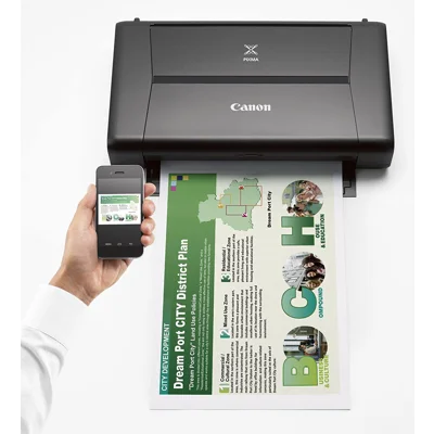 Canon Pixma iP110 Wireless Mobile Printer With Airprint And Cloud Compatible Printers