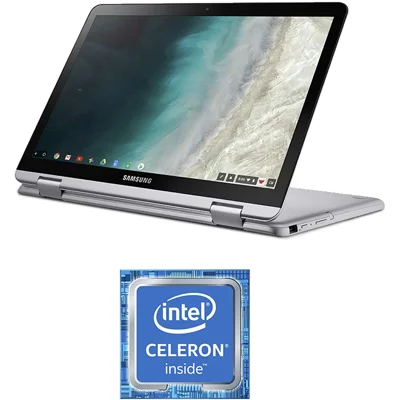 Samsung Chromebook Plus V2 2-in-1 Laptop 4GB RAM, 64GB eMMC, 13MP Camera, Chrome OS, 12.2", 16:10 Aspect Ratio- XE520QAB-K03US Laptops Light Titan