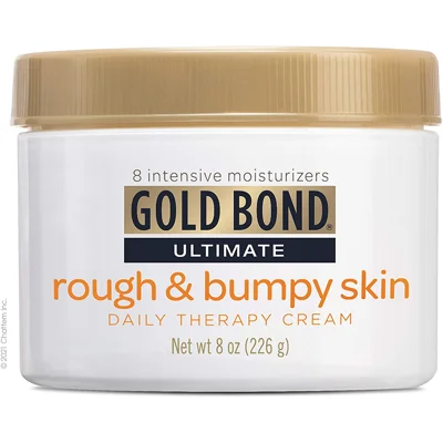Gold Bond Ultimate Rough & Bumpy Daily Skin Therapy, 8 Ounce, Helps Exfoliate and Moisturize to Smooth, Soften
