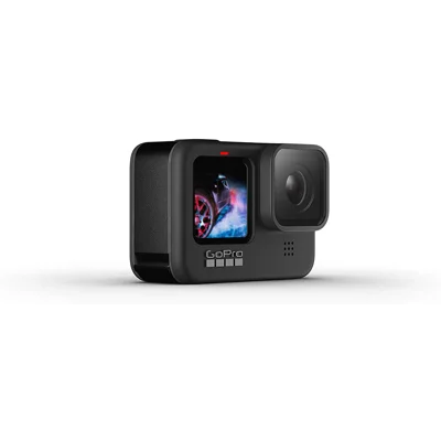 GoPro HERO9 Black - Waterproof Action Photo Camera with Front LCD and Touch Rear Screens, 5K Ultra