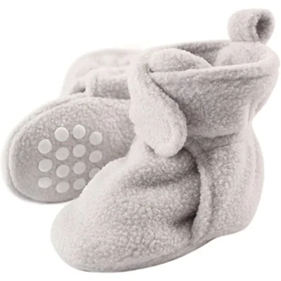 Luvable Friends Unisex Baby Cozy Fleece Booties Shoes