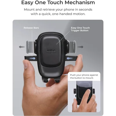 iOttie Easy One Touch 6 Universal Car Mount Dashboard & Windshield Suction Cup Phone Holder