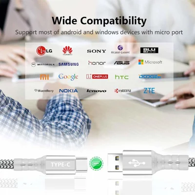 USB C Charger Cable 1FT 3FT 6FT 10FT Cord for Samsung Galaxy S21 S22 S20 Plus Ultra FE A32 A42 5G A12,Note 20 10 10+,A21 A01 A30 A31,LG Q70 G8X G8 V