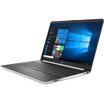 New HP 15.6" HD Touchscreen Laptop Intel Core i3-1005G1 8GB DDR4 RAM 128GB SSD HDMI Laptops Bluetooth 802.11/b/g/n/ac Windows 10 15-dy1731ms Silver