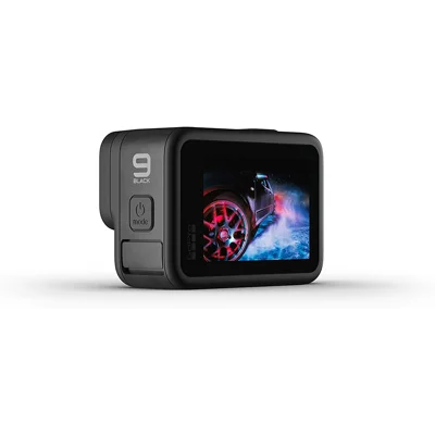GoPro HERO9 Black - Waterproof Action Photo Camera with Front LCD and Touch Rear Screens, 5K Ultra