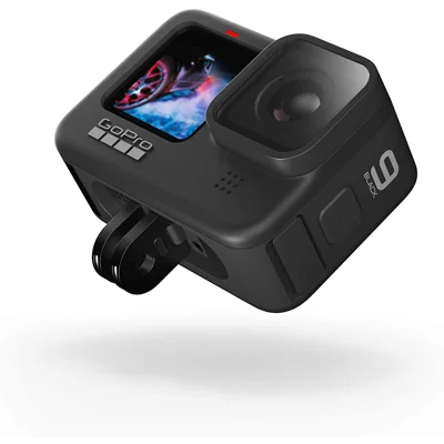 GoPro HERO9 Black - Waterproof Action Photo Camera with Front LCD and Touch Rear Screens, 5K Ultra