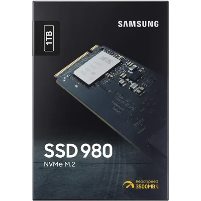SAMSUNG 980 SSD 1TB M.2 NVMe Interface Internal Solid State Drive with V-NAND Technology for Gaming, Heavy Graphics, Full Power Mode