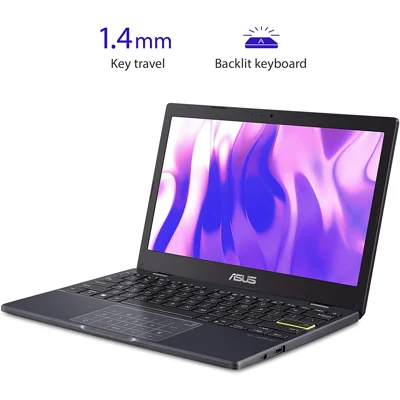 ASUS Laptop L210 11.6” ultra thin, Intel Celeron N4020 Processor, 4GB RAM, 64GB eMMC storage, Windows 10 Home in S mode with One Year of Office 365