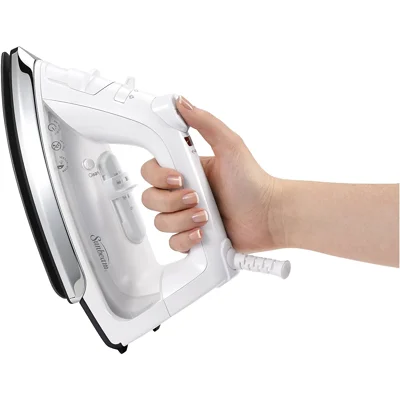 Sunbeam Classic 1200 Watt Mid-size Anti-Drip Non-Stick Soleplate Iron with Shot of Steam