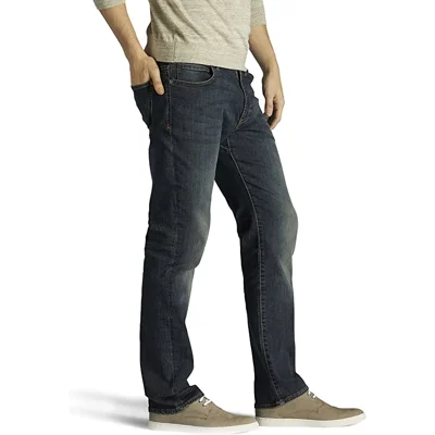 Lee Men's Performance Series Extreme Motion Straight Fit Tapered Leg Jean