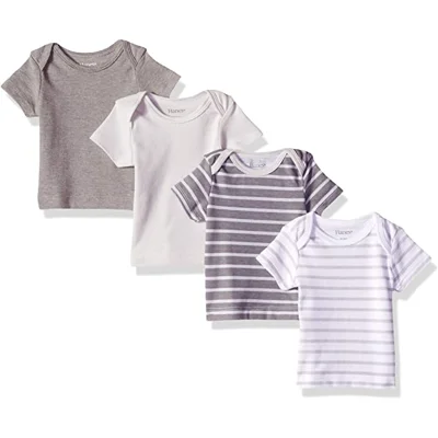 Hanes Ultimate Baby Flexy 4 Pack Short Sleeve