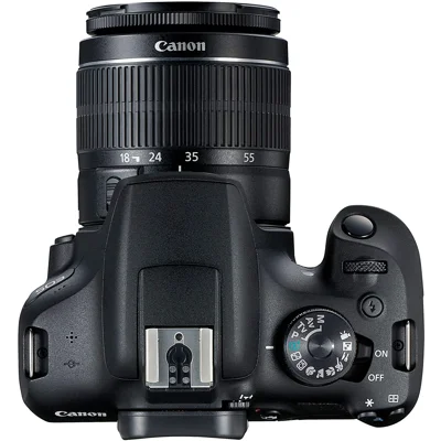 Canon EOS 2000D (Rebel T7) DSLR Photo Camera w/Canon EF-S 18-55mm F/3.5-5.6 Zoom Lens + Case + 128GB Memory (28pc Bundle)