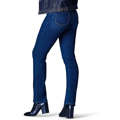 Lee Women’s Instantly Slims Classic Relaxed Fit Monroe Straight Leg Jean