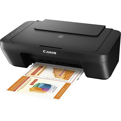 Canon MG Series PIXMA MG2525 Inkjet Photo Printer with Scanner/Copier, Printers Black