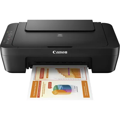 Canon MG Series PIXMA MG2525 Inkjet Photo Printer with Scanner/Copier, Printers Black