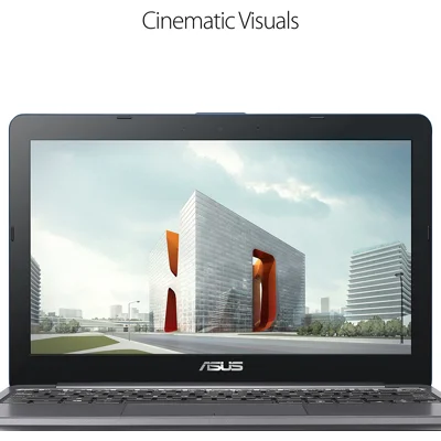 ASUS VivoBook L203MA Ultra-Thin Laptop, Intel Celeron N4000 Processor, 4GB LPDDR4, 64GB eMMC, 11.6” HD, USB-C, Windows 10 in S Mode