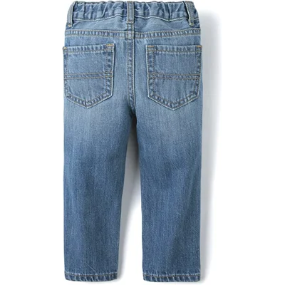 The Children's Place Baby Toddler Boys Basic Straight Jeans 2 Pack