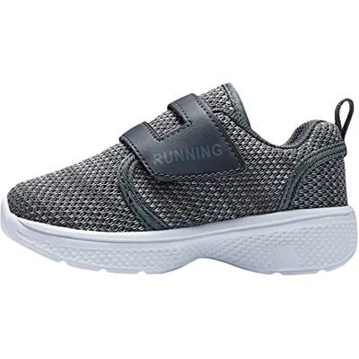 adituo Toddler/Little Kid Baby Boys Girls Lightweight Breathable Sneakers Strap Athletic Runing Walking Sports Shoes