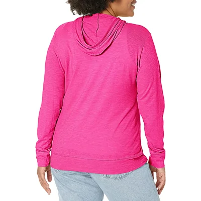 Hanes Women's Slub Jersey Hoodie