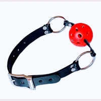 Open Mouth Ball Gag Harness