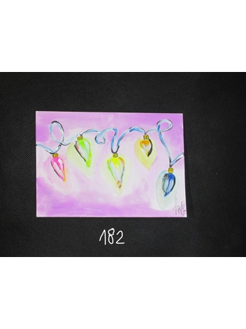 Original hand painted watercolour greeting cards by Betti Berenyi