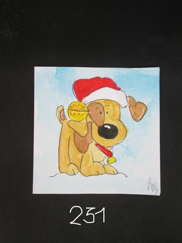 Original handpainted watercolour greeting cards by Betti Berenyi