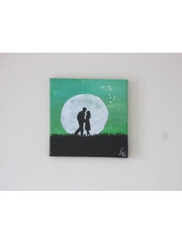 Original handpainted acryl painting by Betti Berenyi