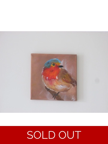 Original handpainted ac..