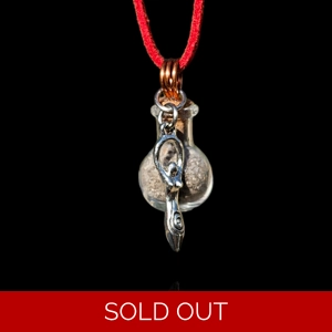 Goddess Black Salt Necklace