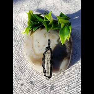 Orthoceras Fossil Pendant