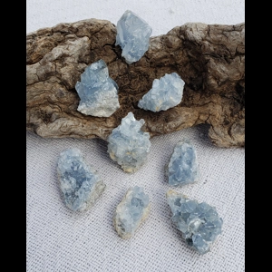 Mini Celestite Geode Clusters Mini Celestite Geode Clusters