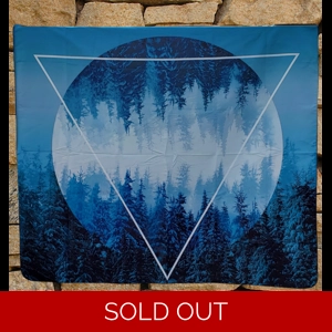 Water Alchemy Symbol Tapestry