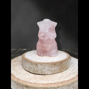 Mini Rose Quartz Goddess Body Mini Rose Quartz Goddess Body