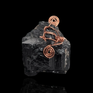 Black Tourmaline Ring Black Tourmaline Ring