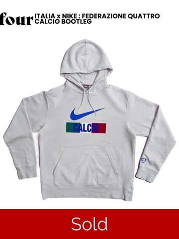 ITALIA x NIKE : FEDERAZIONE QUATTRO CALCIO BOOTLEG