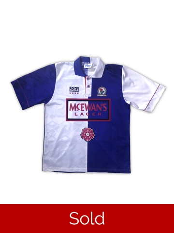 FOUR · BLACKBURN ROVERS x ASICS 1992 SHIRT
