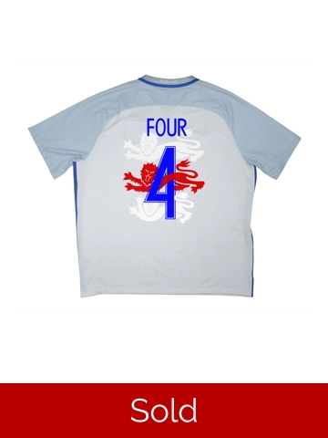 four x England x Nike 2016 SHIRT