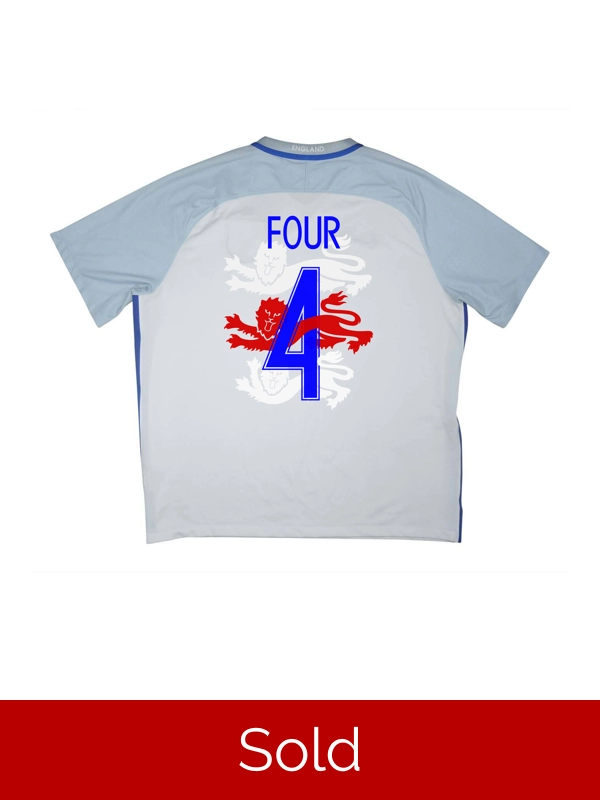 four x England x Nike 2016 SHIRT