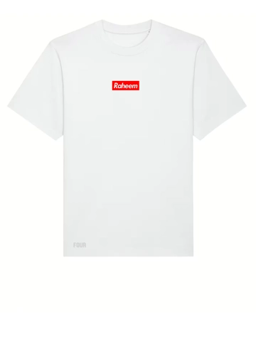 Supreme Raheem Box Logo Tee \ White