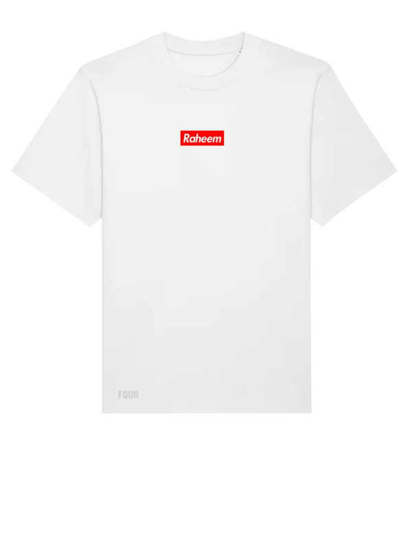 Supreme Raheem Box Logo Tee \ White