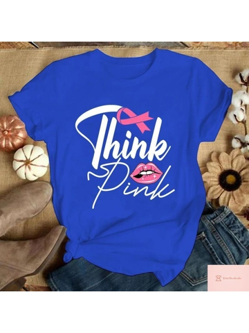 Breast Cancer Awareness Casual T-Shirt