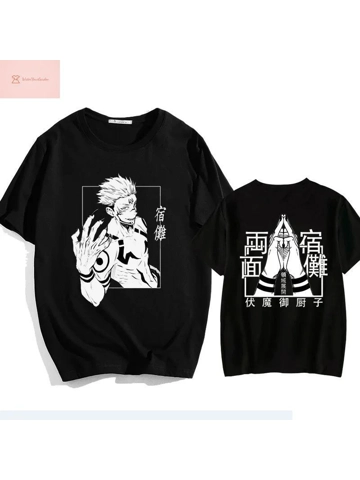 Anime Printed Unisex Casual T Shirt