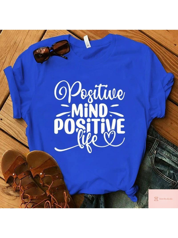 WaterYourGarden Positive Life Print T-Shirt