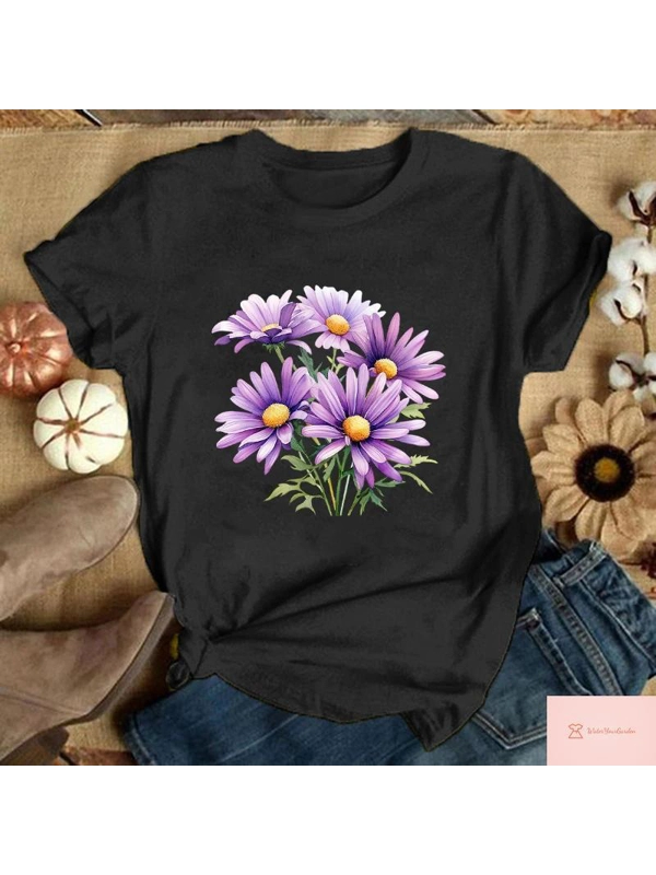 Flower Streetwear Premium Tee Shirt