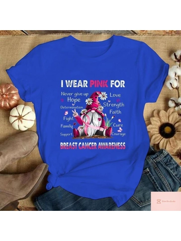 Breast Cancer Awareness Summer T-Shirt