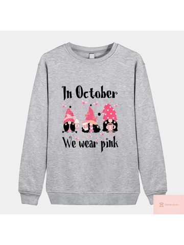 Autumn Winter Breast Cancer Sweatshirt